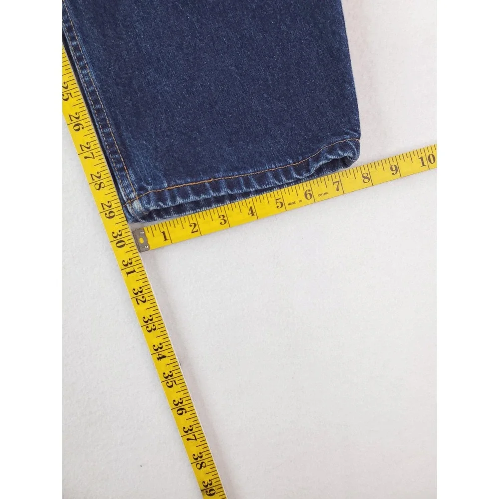 Vintage Levis 550 Jeans Mens 38x30 Blue Denim Relaxed Tapered USA MADE Y2K Baggy